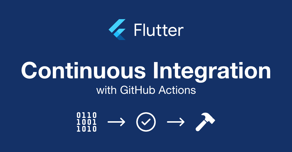 Flutter CI con le GitHub Actions